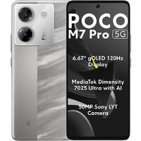 POCO M7 Pro 5G 12GB/256GB международная версия (серебристый) Image #1